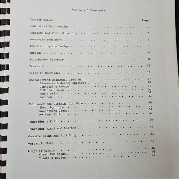 Creative Machine Embroidery Vol 3 Book Lucille Merrell Graham 1977 Patte Sewing - Picture 7 of 12